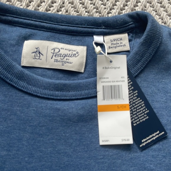 NWT Men’s Penguin Brand Sweatshirt SZ. S - Picture 3 of 8